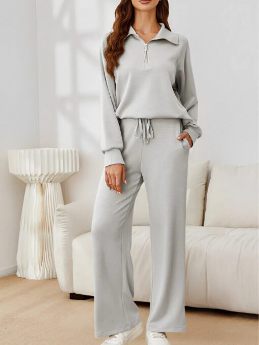 Aluzi Turtleneck Sweater and Drawstring Trousers - Image 4