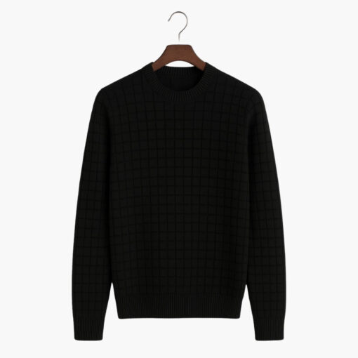 Men's Basic Knit Sweater - Image 6
