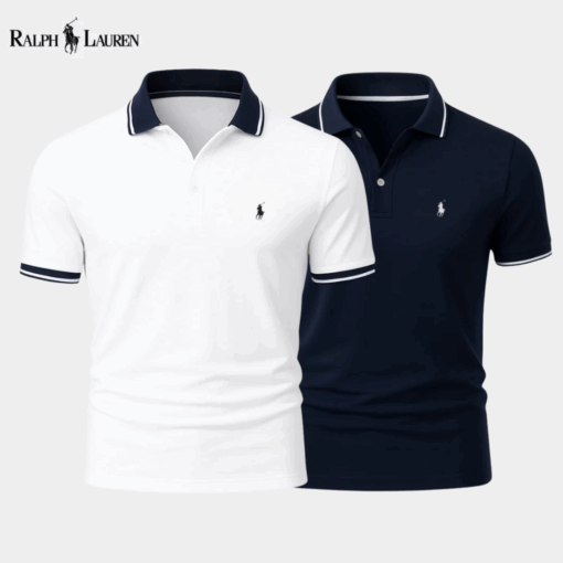 𝐑𝐚𝐥𝐩𝐡 𝐋𝐚𝐮𝐫𝐞𝐧™ Premium Polo Shirt – Buy 1, Get 1 Free + FREE Premium Wristwatch