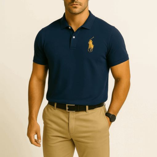 𝐑𝐚𝐥𝐩𝐡 𝐋𝐚𝐮𝐫𝐞𝐧 Polo Bundle – Buy 1, Get 1 Free + FREE Premium Wristwatch - Image 6