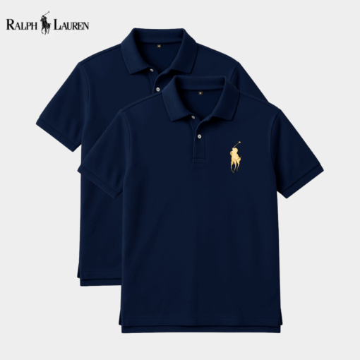 𝐑𝐚𝐥𝐩𝐡 𝐋𝐚𝐮𝐫𝐞𝐧 Polo Bundle – Buy 1, Get 1 Free + FREE Premium Wristwatch