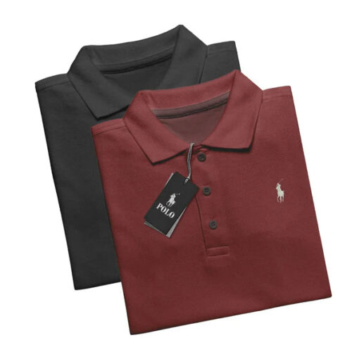 [KAUFEN SIE 1, ERHALTEN SIE 2] Set mit 2 Shirt Polo RL Essential - Image 2