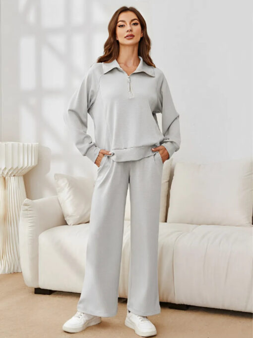 Aluzi Turtleneck Sweater and Drawstring Trousers - Image 9