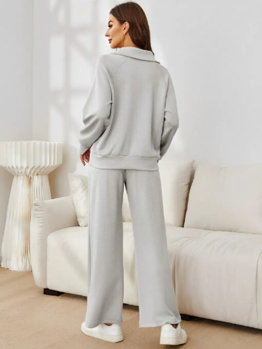 Aluzi Turtleneck Sweater and Drawstring Trousers - Image 5