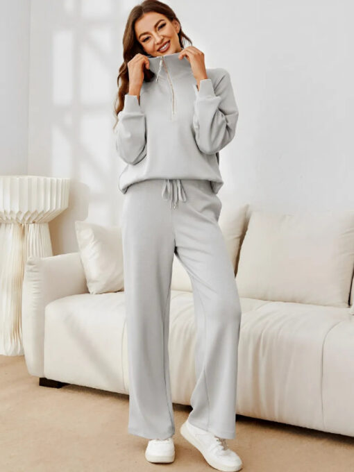 Aluzi Turtleneck Sweater and Drawstring Trousers - Image 6