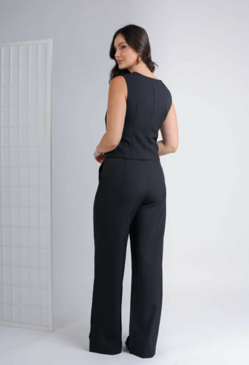 Women's Vest and Tailored Trousers Set - Elegant Fashion - Image 9