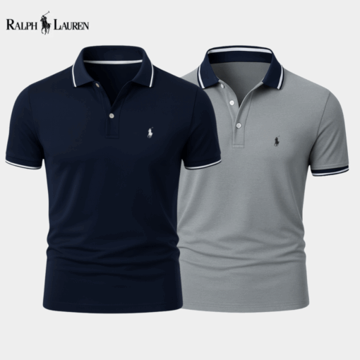 𝐑𝐚𝐥𝐩𝐡 𝐋𝐚𝐮𝐫𝐞𝐧™ Premium Polo Shirt – Buy 1, Get 1 Free + FREE Premium Wristwatch - Image 2