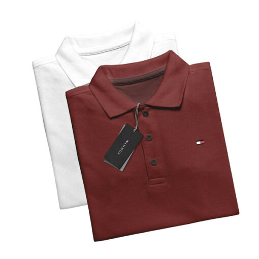 [KAUFEN SIE 1, ERHALTEN SIE 2] Set mit 2 Shirt Polo TH Essential - Image 4