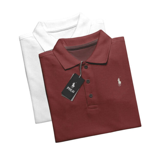 [KAUFEN SIE 1, ERHALTEN SIE 2] Set mit 2 Shirt Polo RL Essential - Image 3