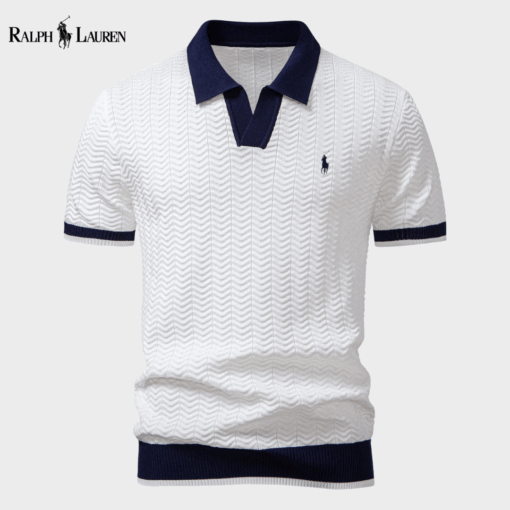 Ꮢаlрh Ⅼаurеn™ Prestige Contrast Polo