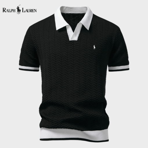 Ꮢаlрh Ⅼаurеn™ Prestige Contrast Polo - Image 2