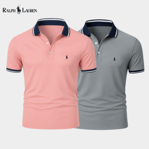 𝐑𝐚𝐥𝐩𝐡 𝐋𝐚𝐮𝐫𝐞𝐧™ Premium Polo Shirt – Buy 1, Get 1 Free + FREE Premium Wristwatch - Image 3
