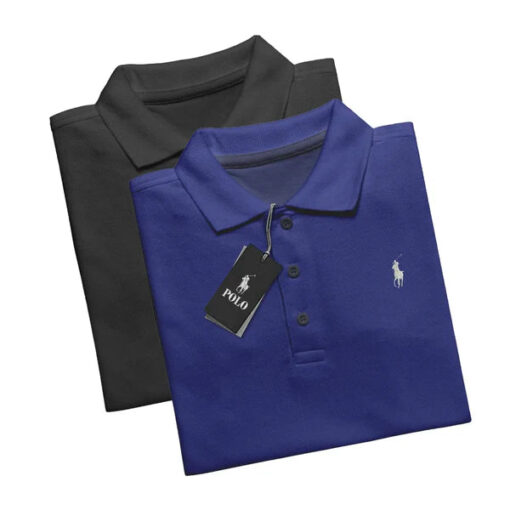 [KAUFEN SIE 1, ERHALTEN SIE 2] Set mit 2 Shirt Polo RL Essential - Image 4