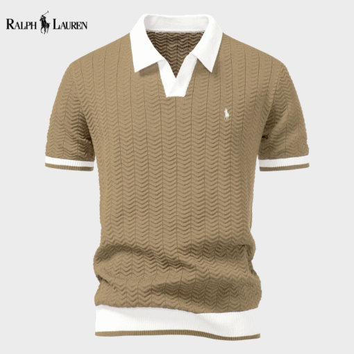 Ꮢаlрh Ⅼаurеn™ Prestige Contrast Polo - Image 4