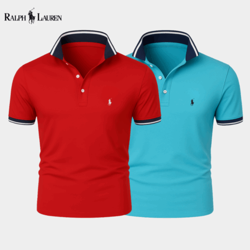 𝐑𝐚𝐥𝐩𝐡 𝐋𝐚𝐮𝐫𝐞𝐧™ Premium Polo Shirt – Buy 1, Get 1 Free + FREE Premium Wristwatch - Image 4