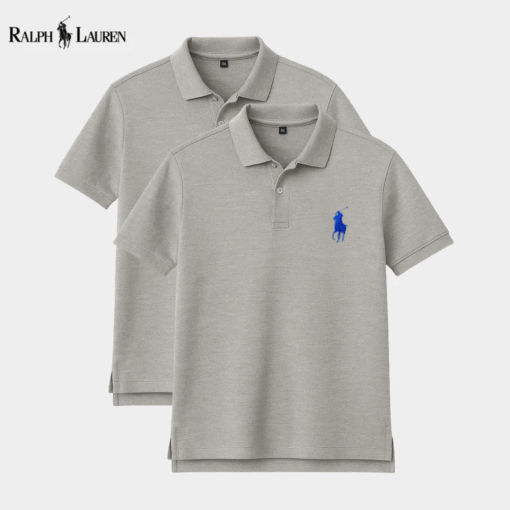 𝐑𝐚𝐥𝐩𝐡 𝐋𝐚𝐮𝐫𝐞𝐧 Polo Bundle – Buy 1, Get 1 Free + FREE Premium Wristwatch - Image 2