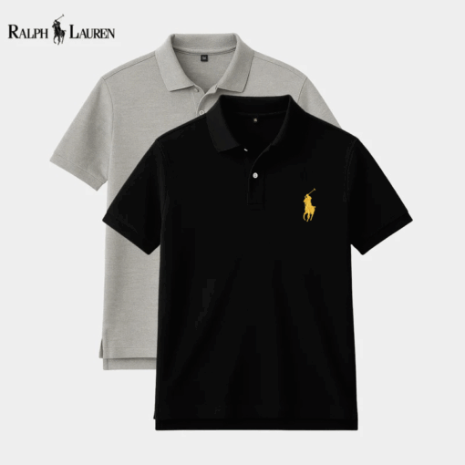 𝐑𝐚𝐥𝐩𝐡 𝐋𝐚𝐮𝐫𝐞𝐧 Polo Bundle – Buy 1, Get 1 Free + FREE Premium Wristwatch - Image 13