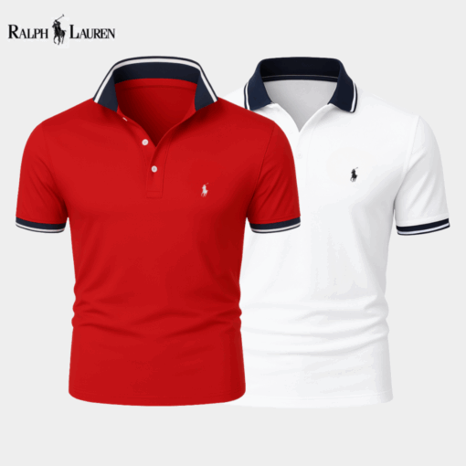 𝐑𝐚𝐥𝐩𝐡 𝐋𝐚𝐮𝐫𝐞𝐧™ Premium Polo Shirt – Buy 1, Get 1 Free + FREE Premium Wristwatch - Image 6