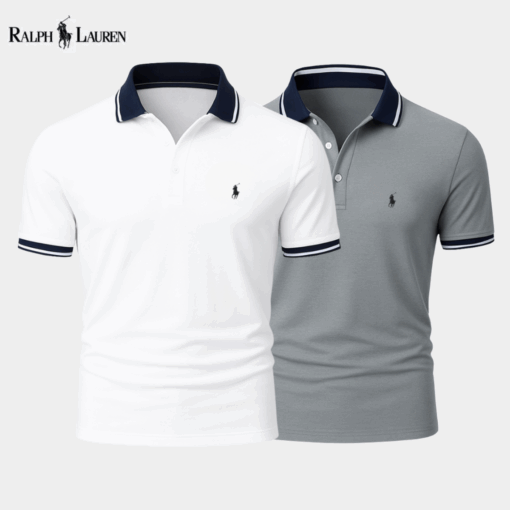 𝐑𝐚𝐥𝐩𝐡 𝐋𝐚𝐮𝐫𝐞𝐧™ Premium Polo Shirt – Buy 1, Get 1 Free + FREE Premium Wristwatch - Image 7