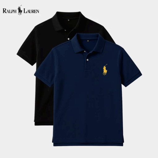 𝐑𝐚𝐥𝐩𝐡 𝐋𝐚𝐮𝐫𝐞𝐧 Polo Bundle – Buy 1, Get 1 Free + FREE Premium Wristwatch - Image 12