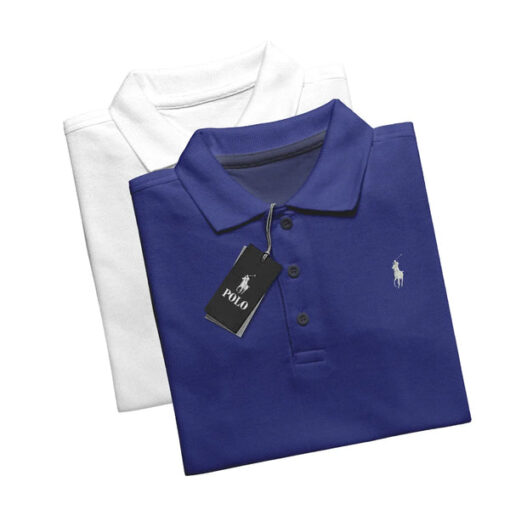 [KAUFEN SIE 1, ERHALTEN SIE 2] Set mit 2 Shirt Polo RL Essential - Image 9