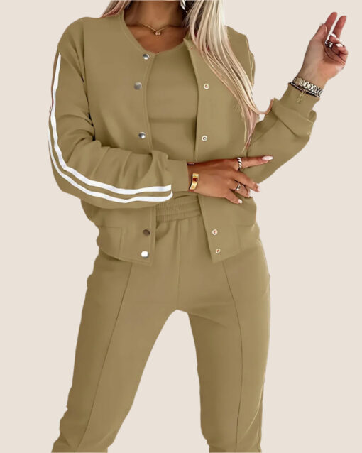 Carolina 3 Piece Set - Button Down Jacket - Image 3