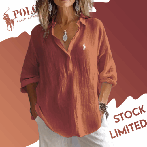 Ralph Lauren Women's Linen Shirt - Image 5